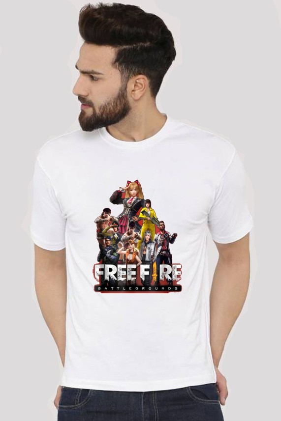 free fire t shirt shopping