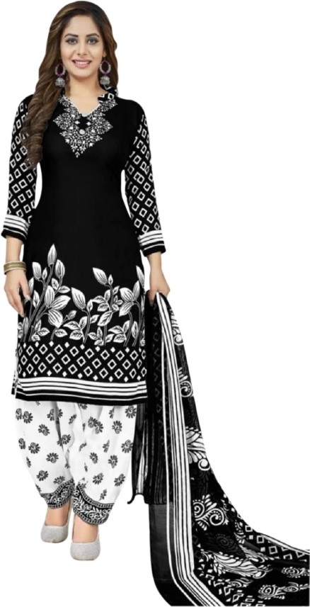 black salwar suit flipkart