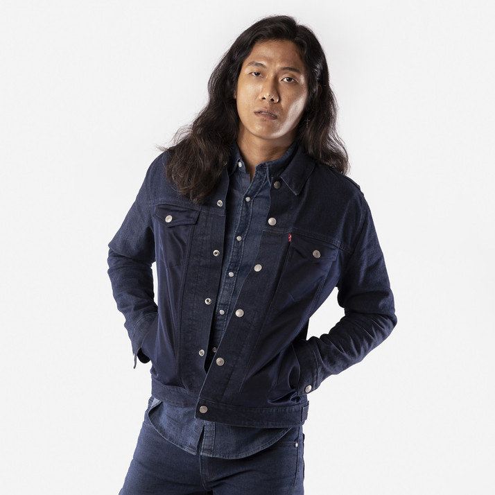 levis full sleeve trucker jacket