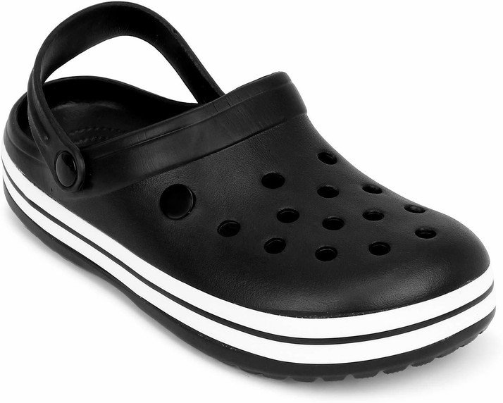 men black clogs sandal