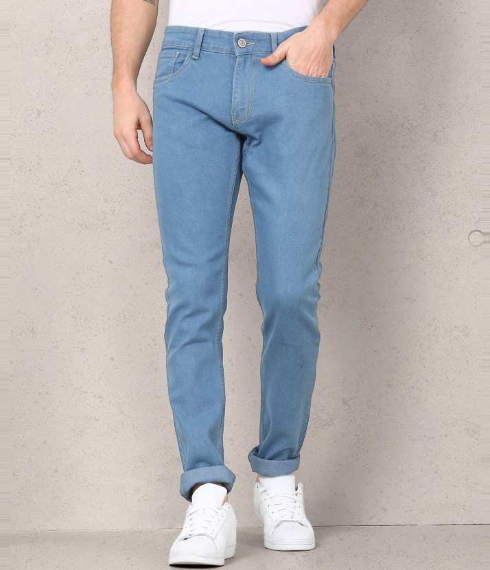 metronaut slim men light blue jeans