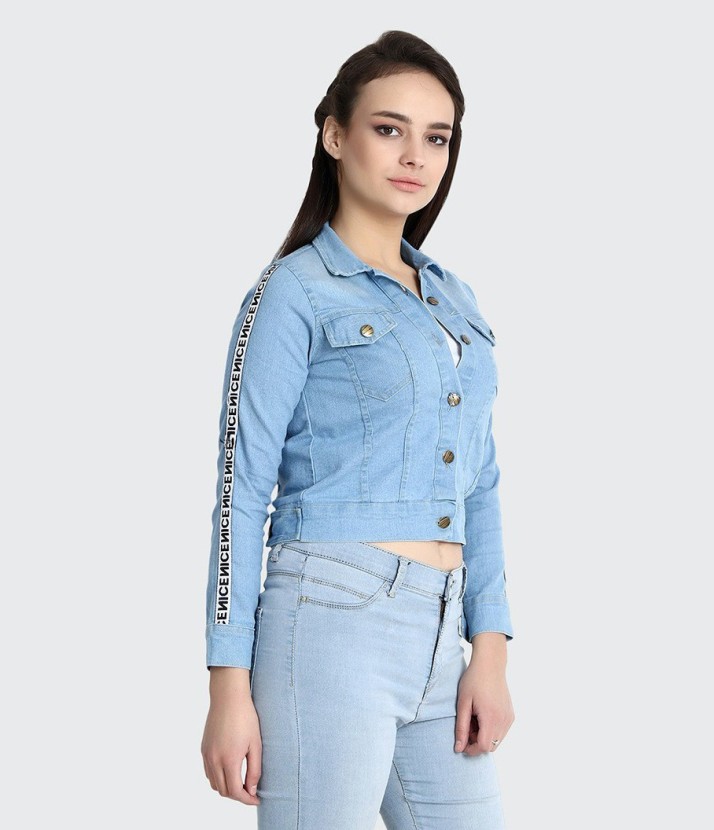 denim jacket women flipkart