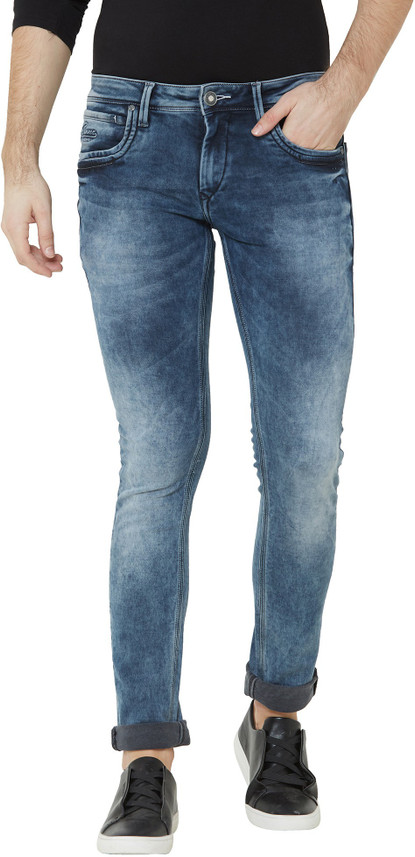 Sunnex Slim Men Dark Blue Jeans - Buy 