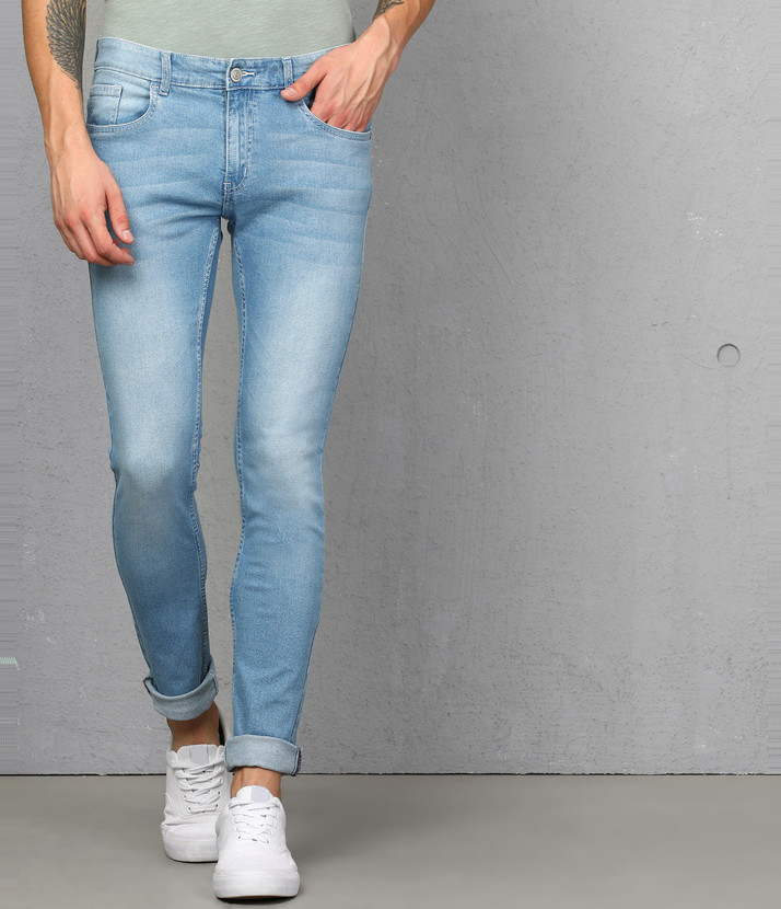 METRONAUT Slim Men Light Blue Jeans 