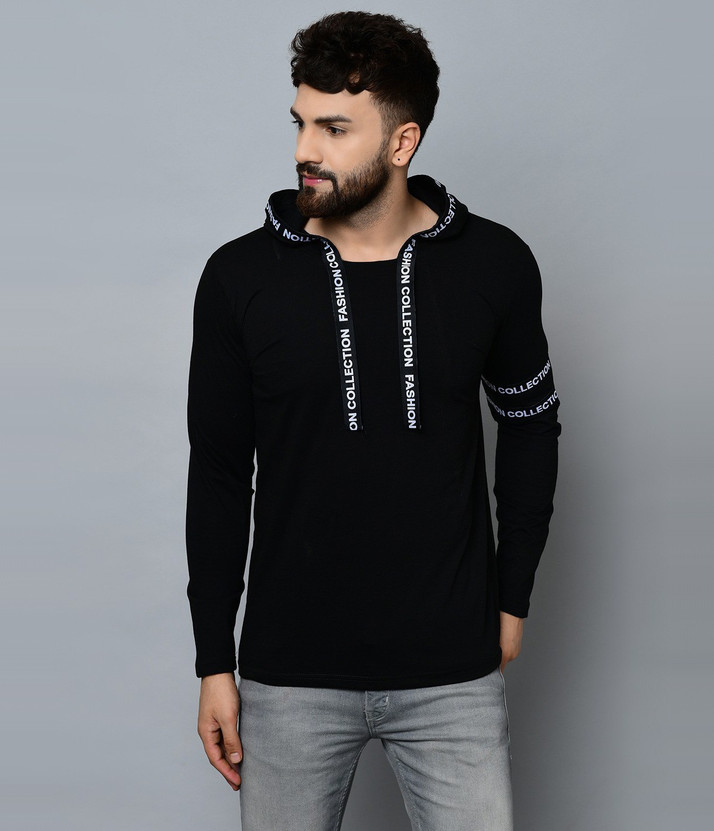 hooded neck shirt