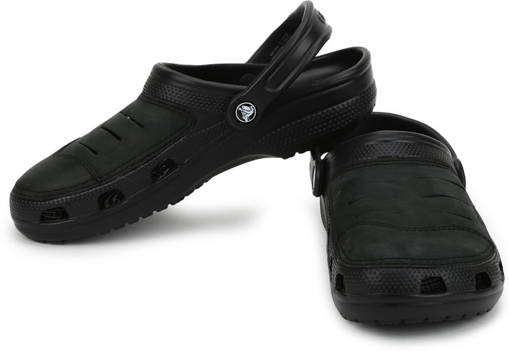men black clogs sandal