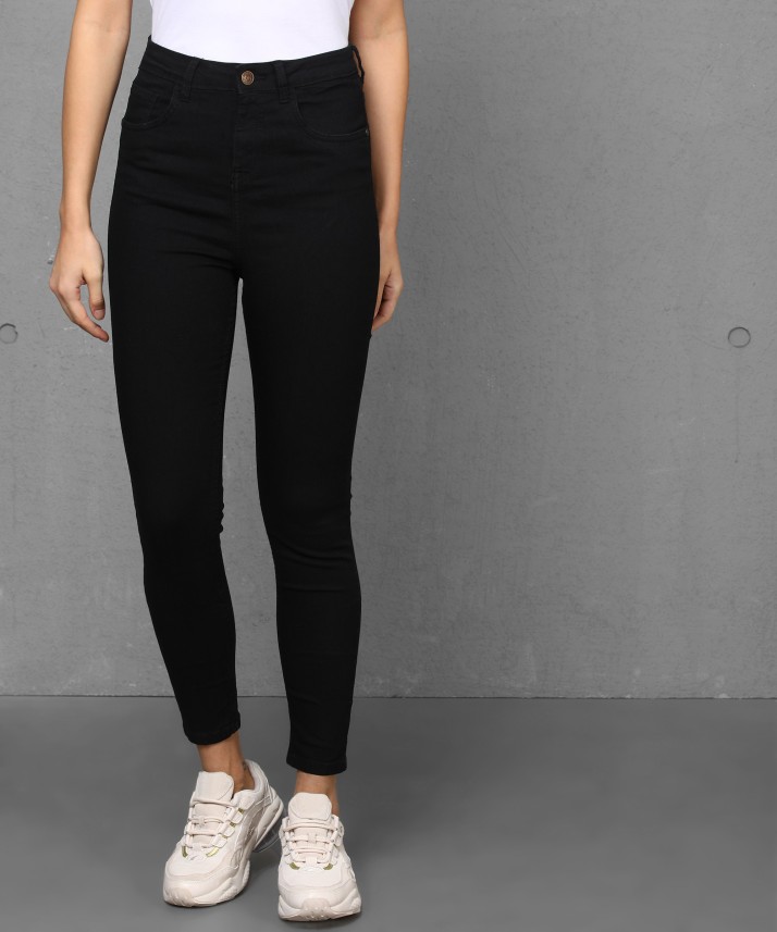 black jeans for women flipkart