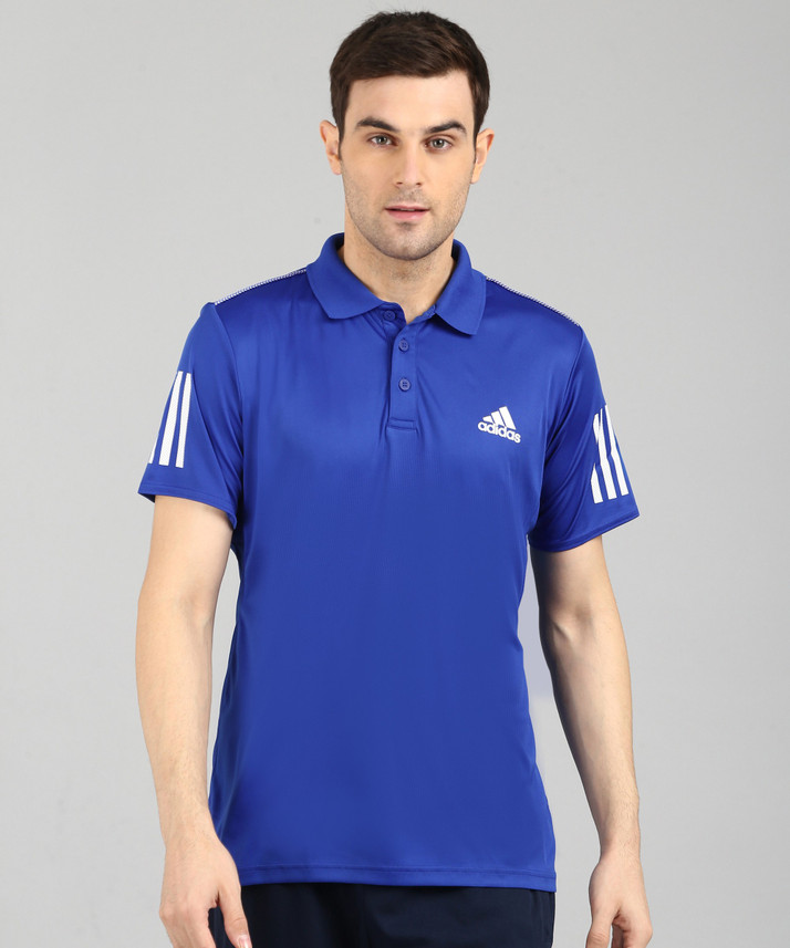 adidas polo neck t shirt