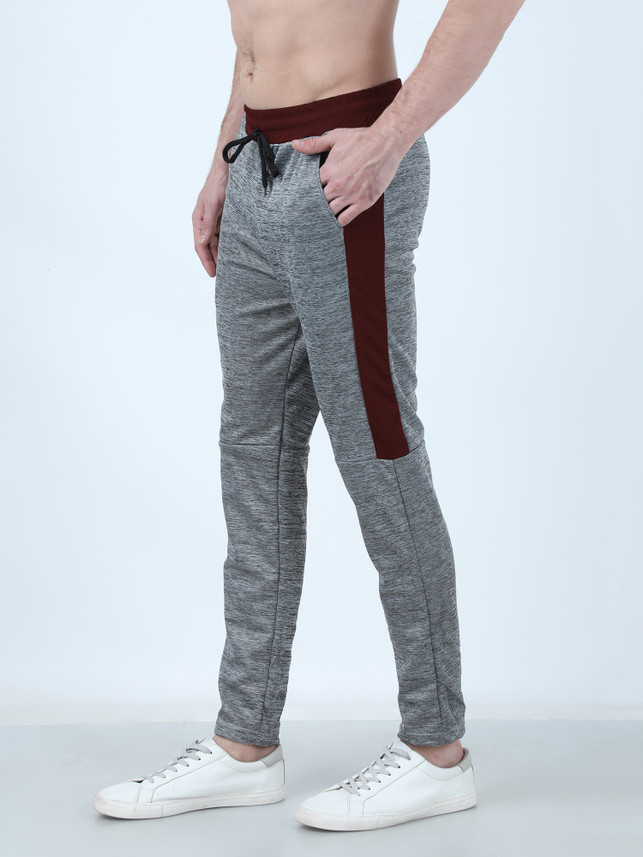 Chrome \u0026 Coral Solid Men Grey, Maroon 