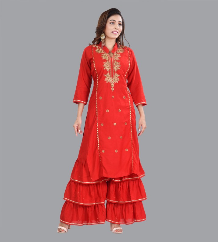 sharara set on flipkart