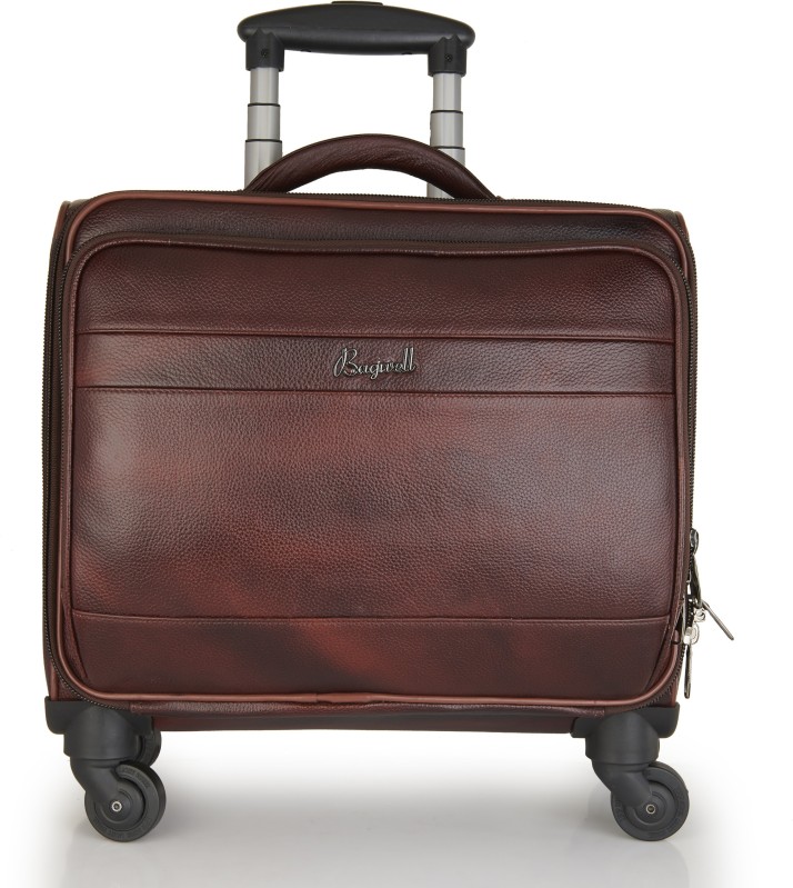 leather travel luggage