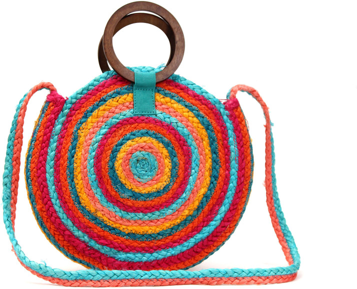 jute sling bolsas round