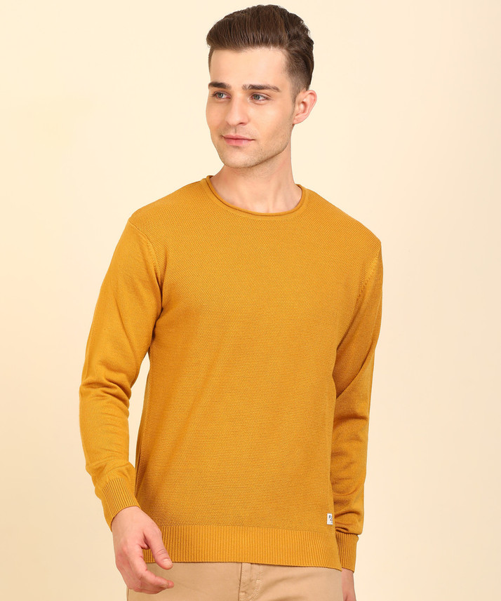 yellow colour sweater