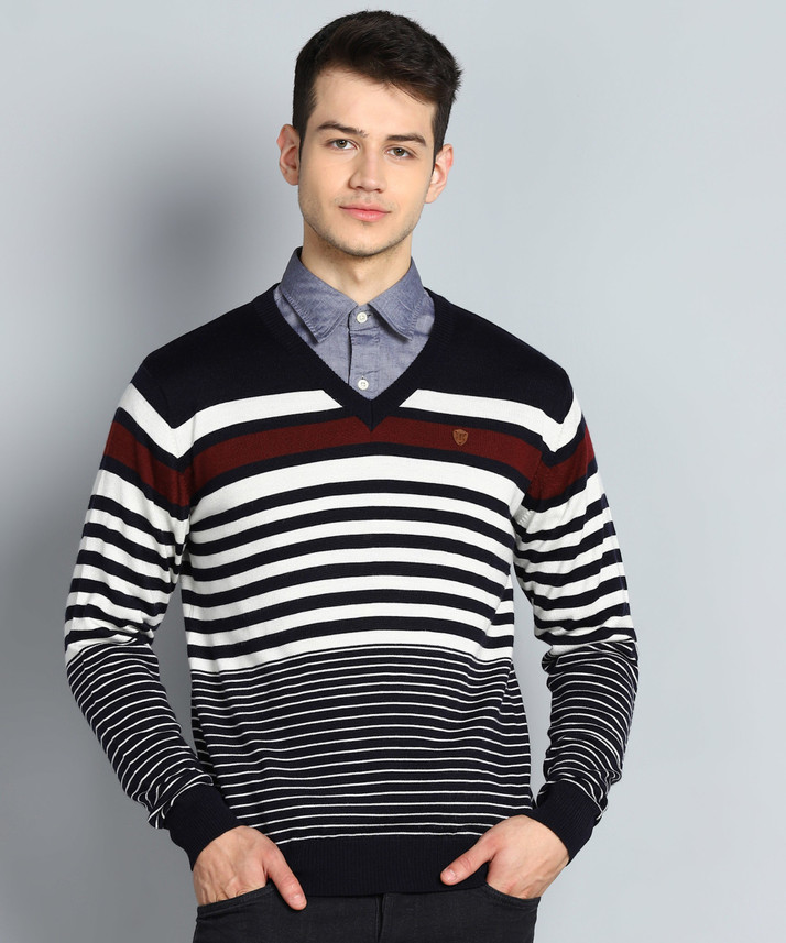 marled mock neck sweater