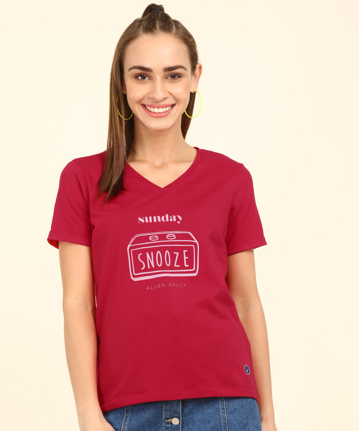 allen solly ladies t shirt