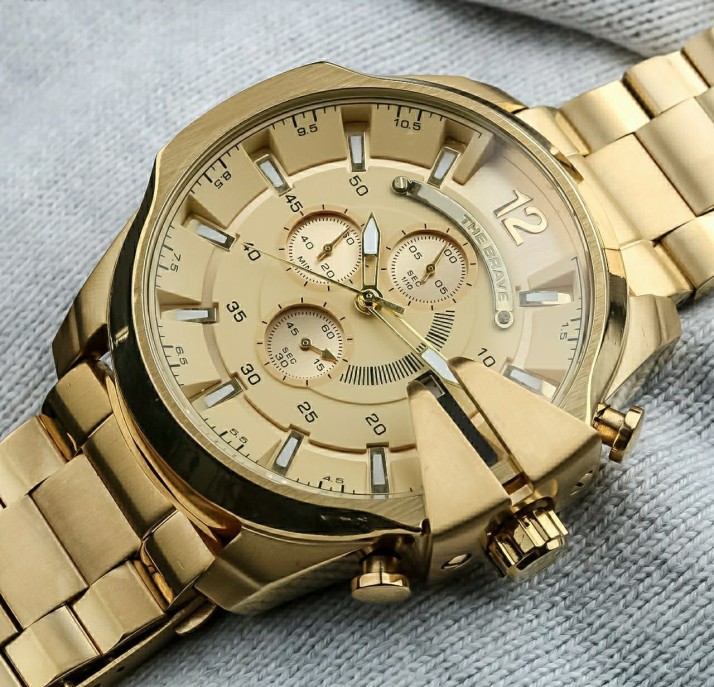 diesel gold mens watch