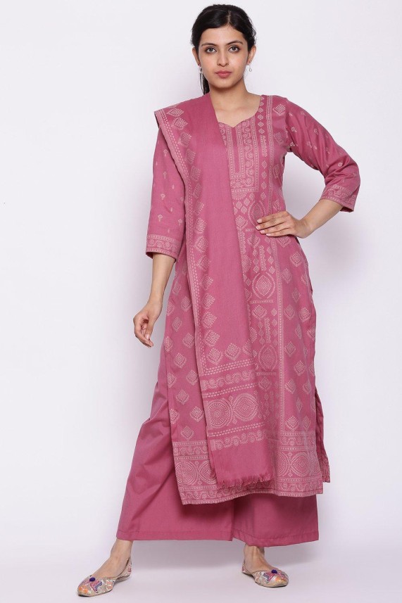 biba unstitched salwar suit