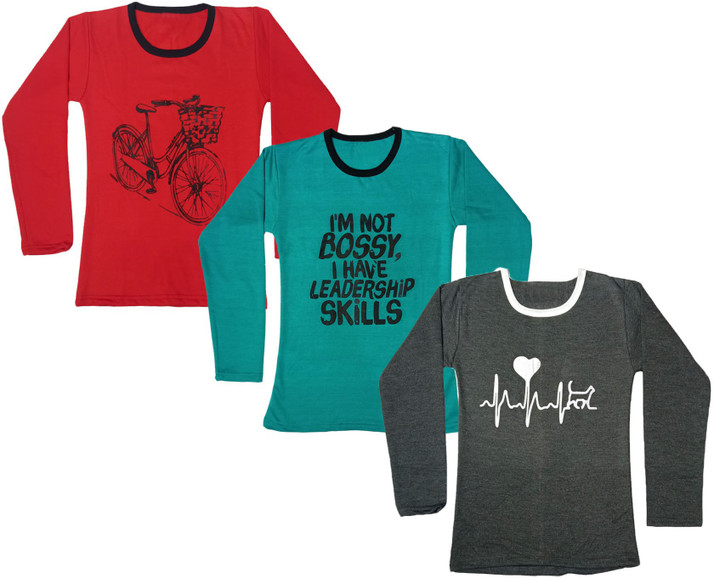 IndiWeaves Girls Graphic Print Fleece 