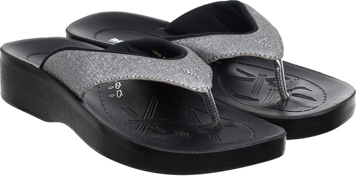 Womens gray slippers Clearance