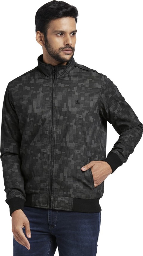 parx full sleeve solid men jacket