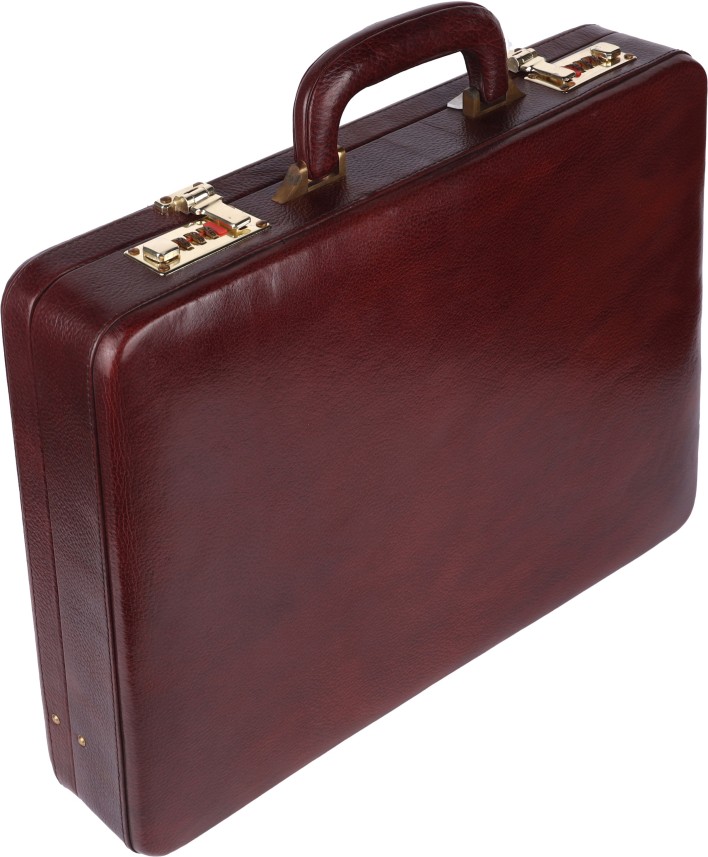 mens leather attache case