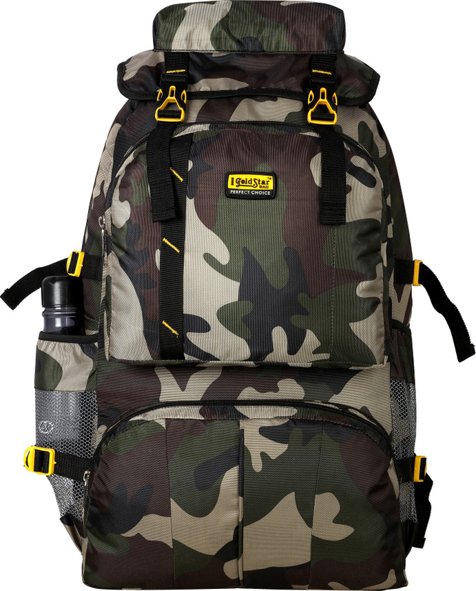 military camping backpack