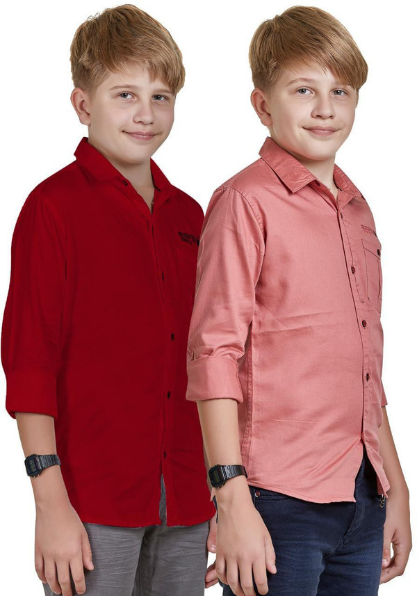 Volume Zero Boys Printed Casual 