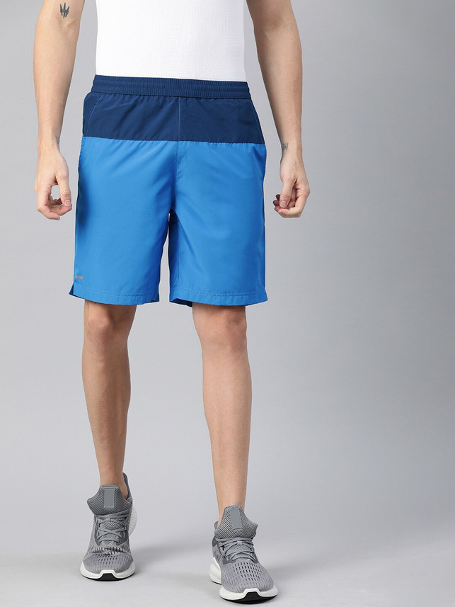 Wildcraft Solid Men Blue Sports Shorts 