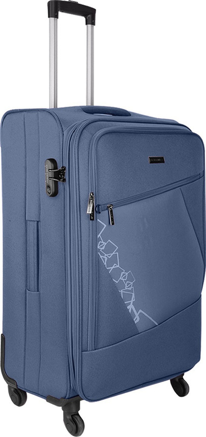 navy blue luggage