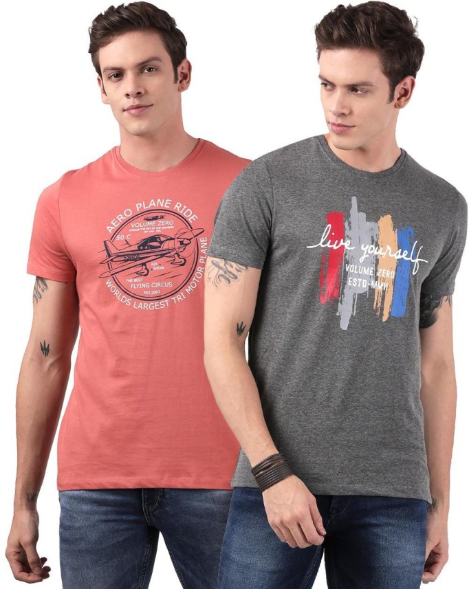 mens printed t shirt combo offer