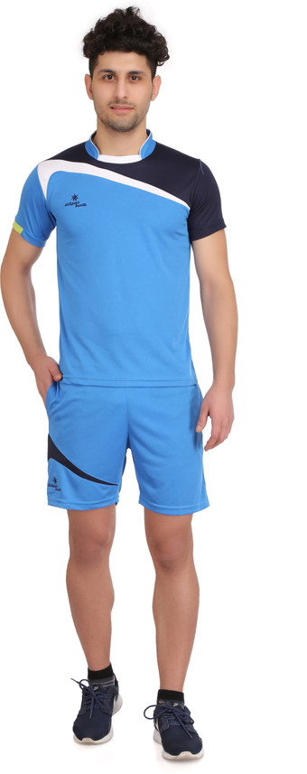 football t shirt and shorts