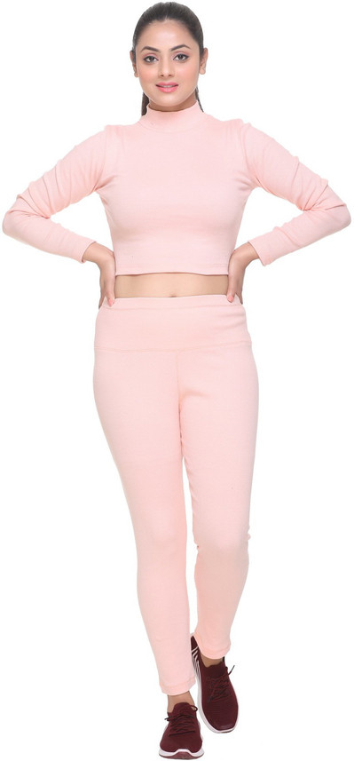NICE QUEEN Solid Women Track Suit - Buy 