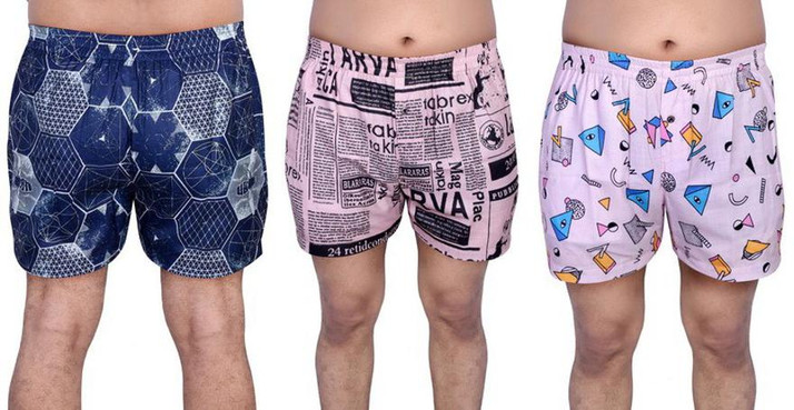 Shree Vallabh Krupa Printed Men Boxer 