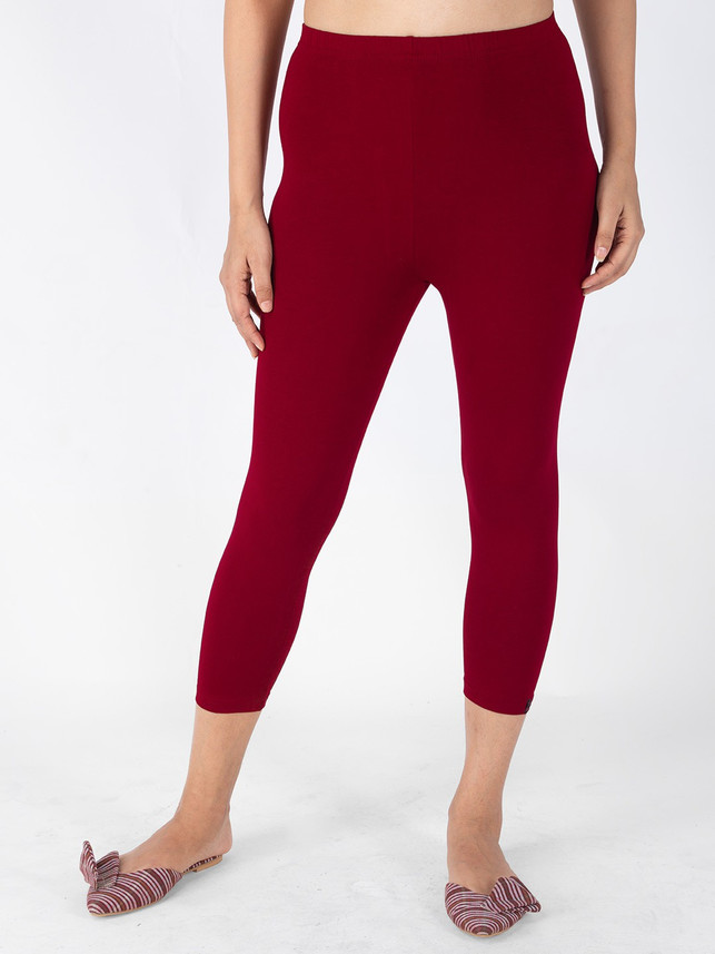 INDIAN FLOWER women capri leggings 