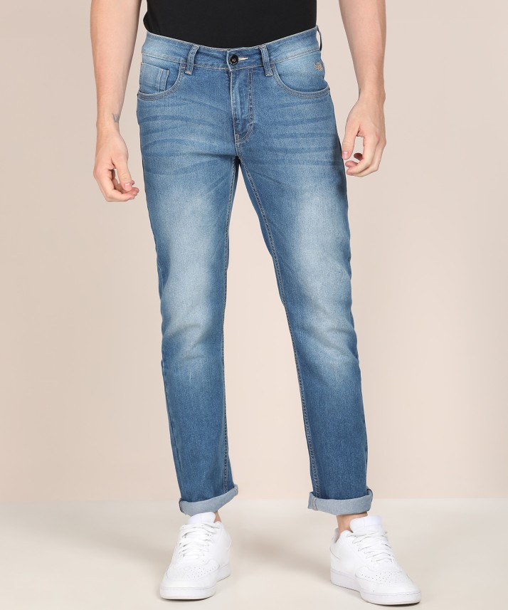 flying machine slim men blue jeans