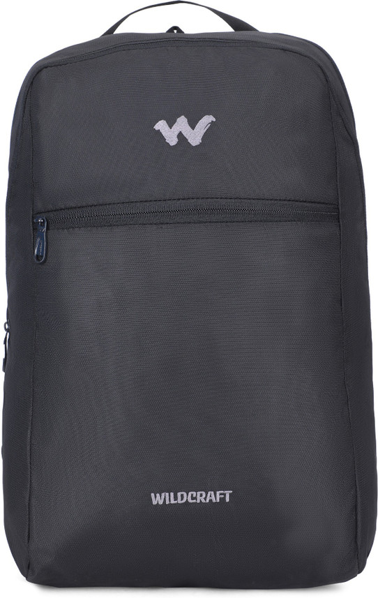 sleek black backpack