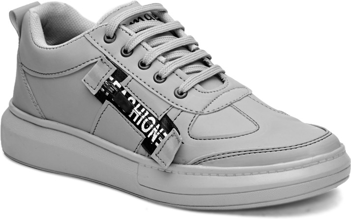 grey casual shoes for men