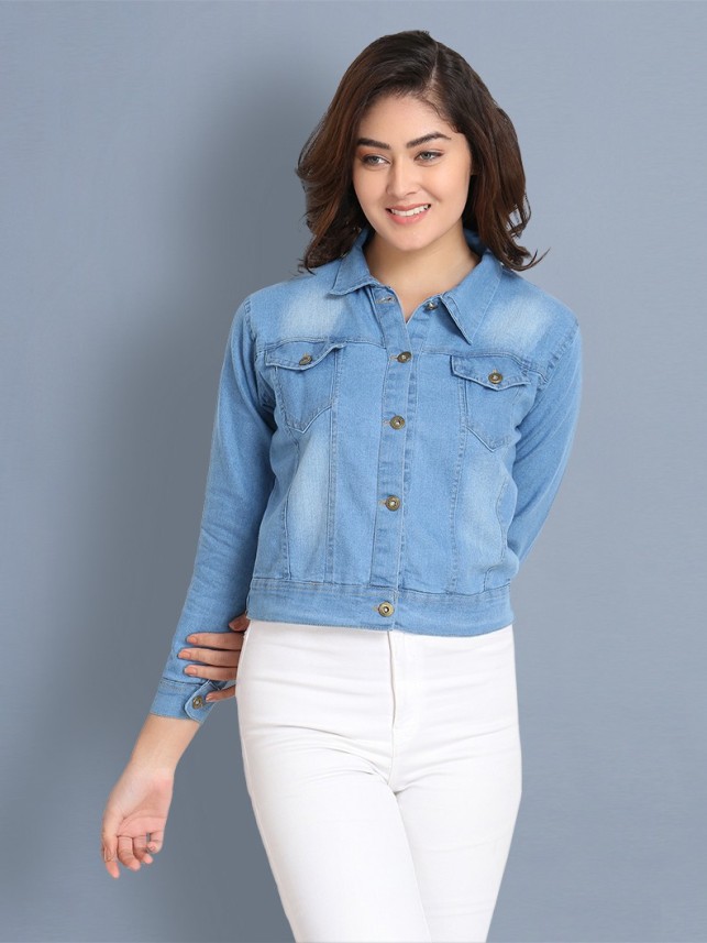 denim jacket women flipkart