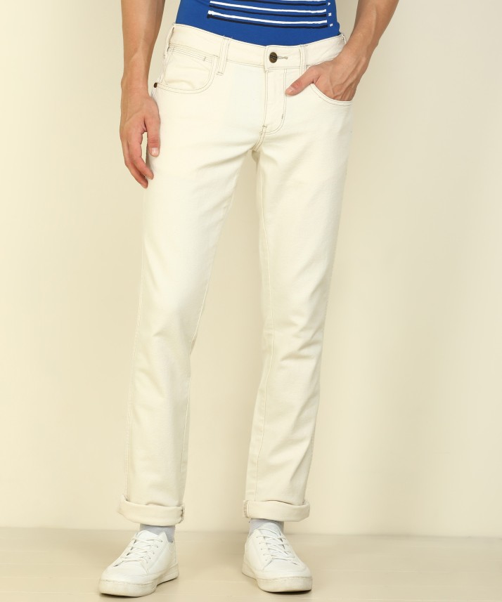 white wrangler pants