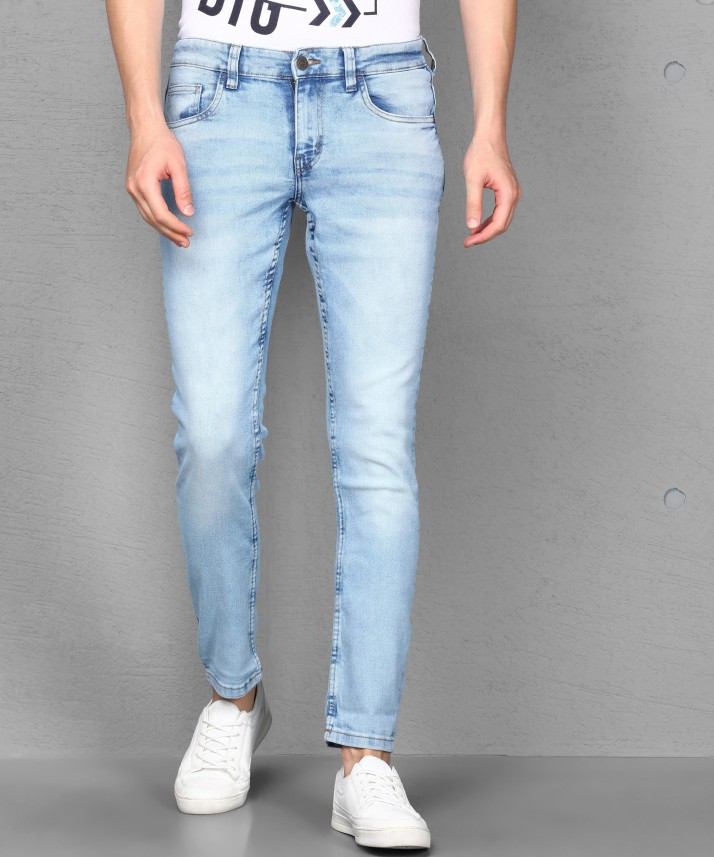 metronaut slim men light blue jeans