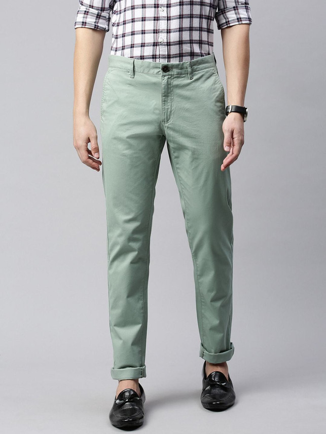 INDIAN TERRAIN Slim Fit Women Green 