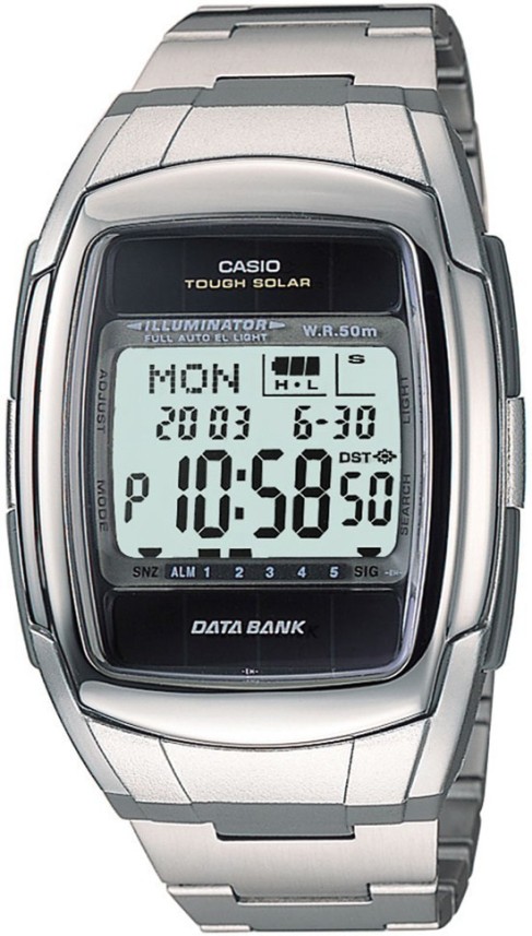 casio digital solar watch