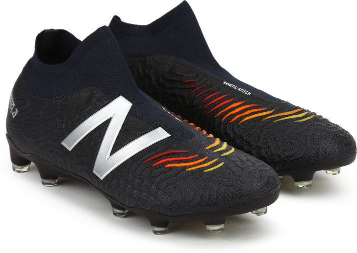 new balance black and white football boots