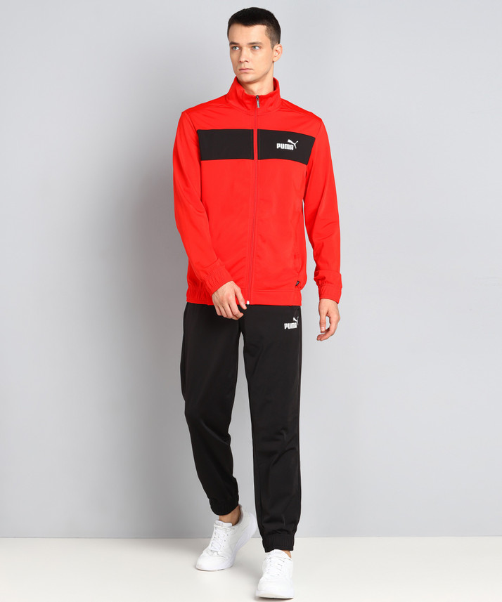 PUMA Poly Suit cl Colorblock Men Track Suit - Buy PUMA Poly Suit cl  Colorblock Men Track Suit Online at Best Prices in India | Flipkart.com