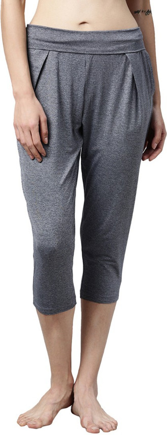 Enamor Solid Women Dark Blue Track 