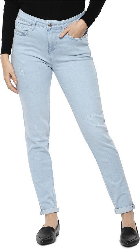 VAN HEUSEN Slim Women Blue Jeans - Buy 