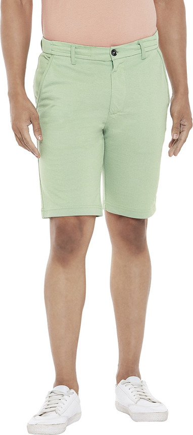 Byford by Pantaloons Solid Men Green 