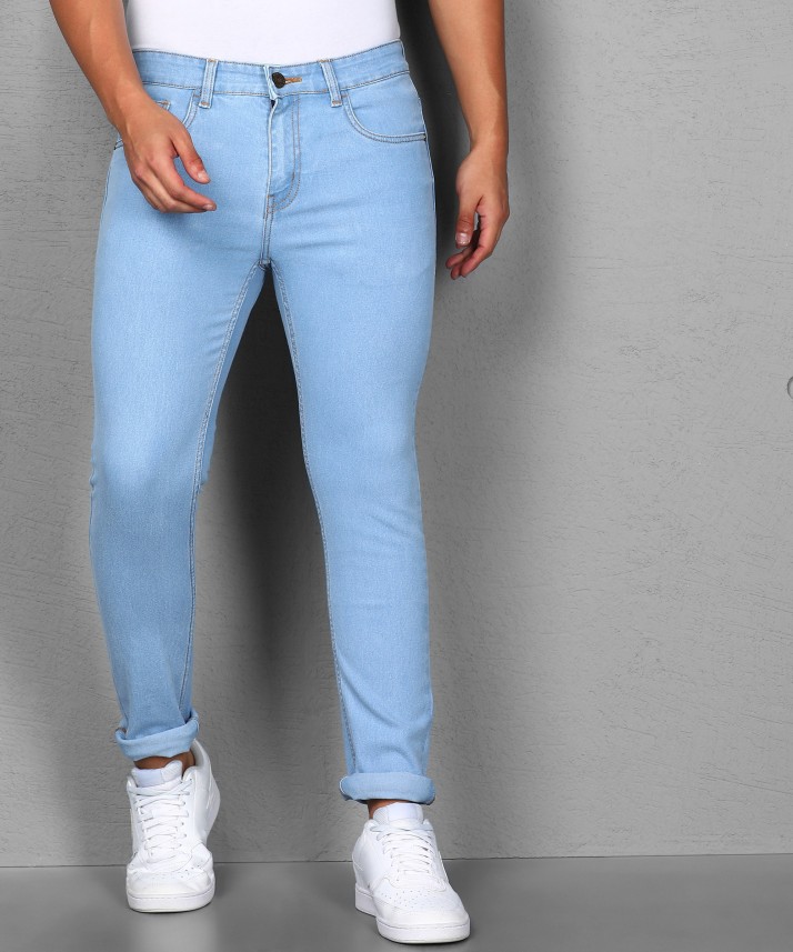 metronaut slim men light blue jeans