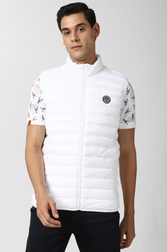 peter england half sleeve jacket