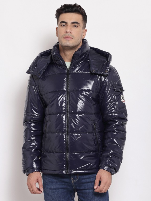 red tape black puffer jacket